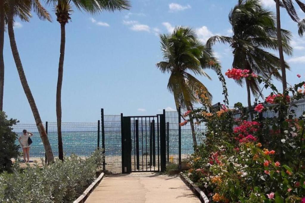 Parfum Des Iles - Vue Mer, Plage A 30M Et Piscine En Option Le Gosier  Exterior photo