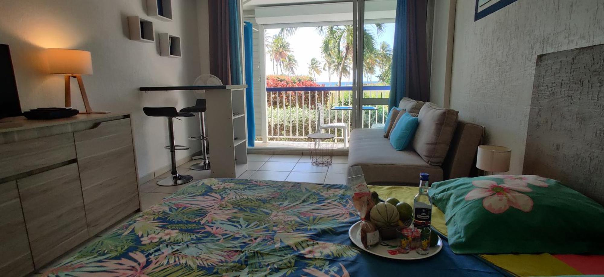Parfum Des Iles - Vue Mer, Plage A 30M Et Piscine En Option Le Gosier  Exterior photo